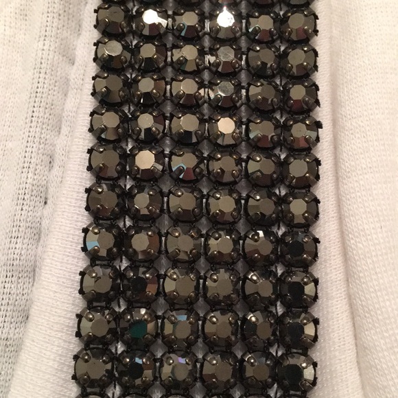 Scandalicious Tank Top with Black Crystals - Picture 8 of 8